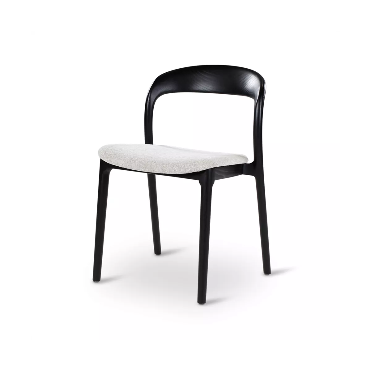 Chaise Mirano Frêne Noir