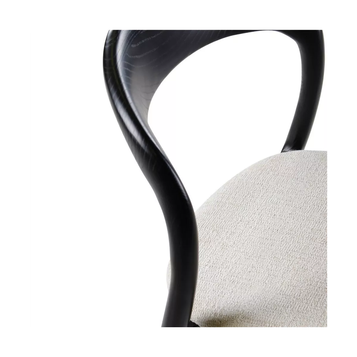 Chaise Mirano Frêne Noir