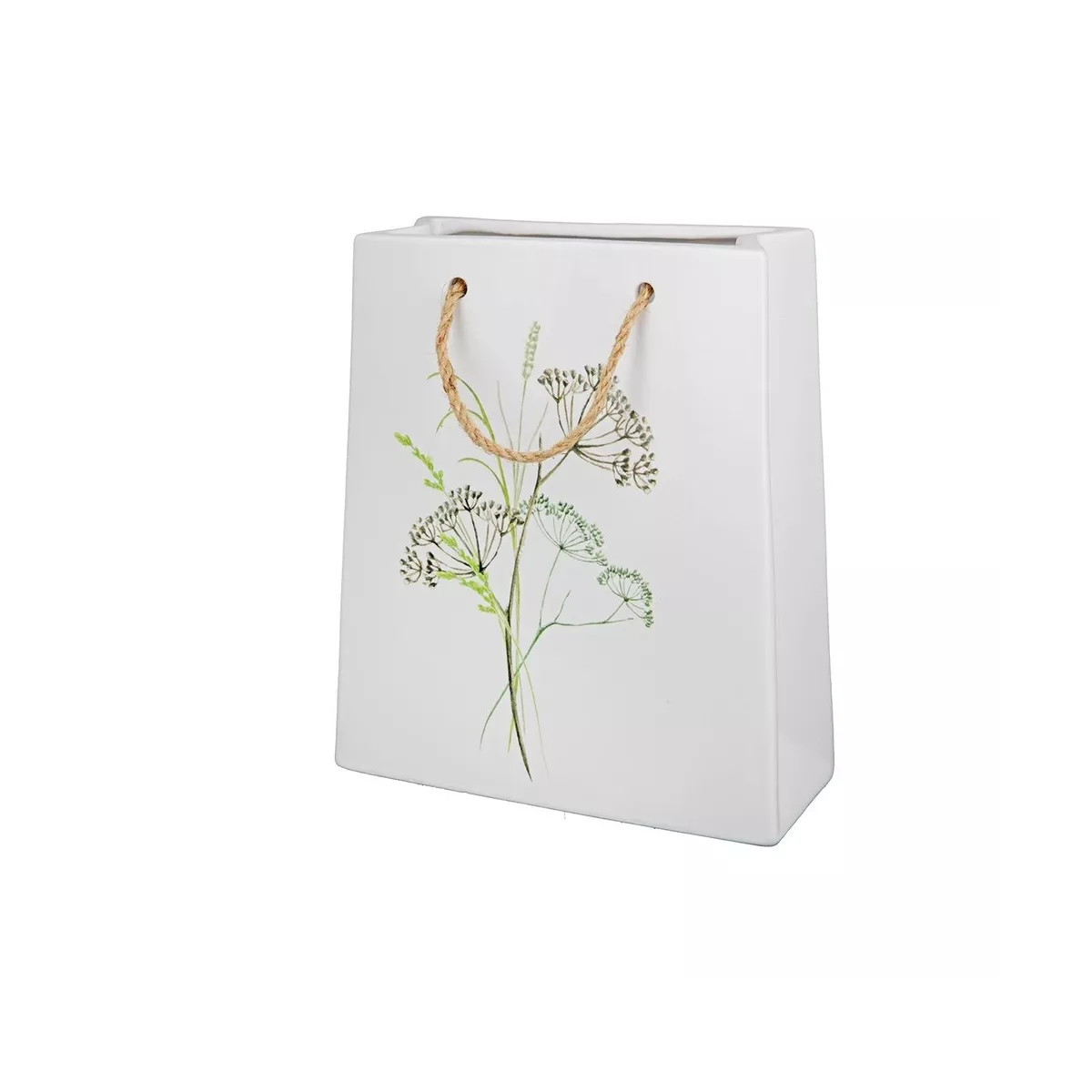 Vase Sac Motif Herbe