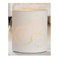 Lampe Porcelaine Pissenlits H.20