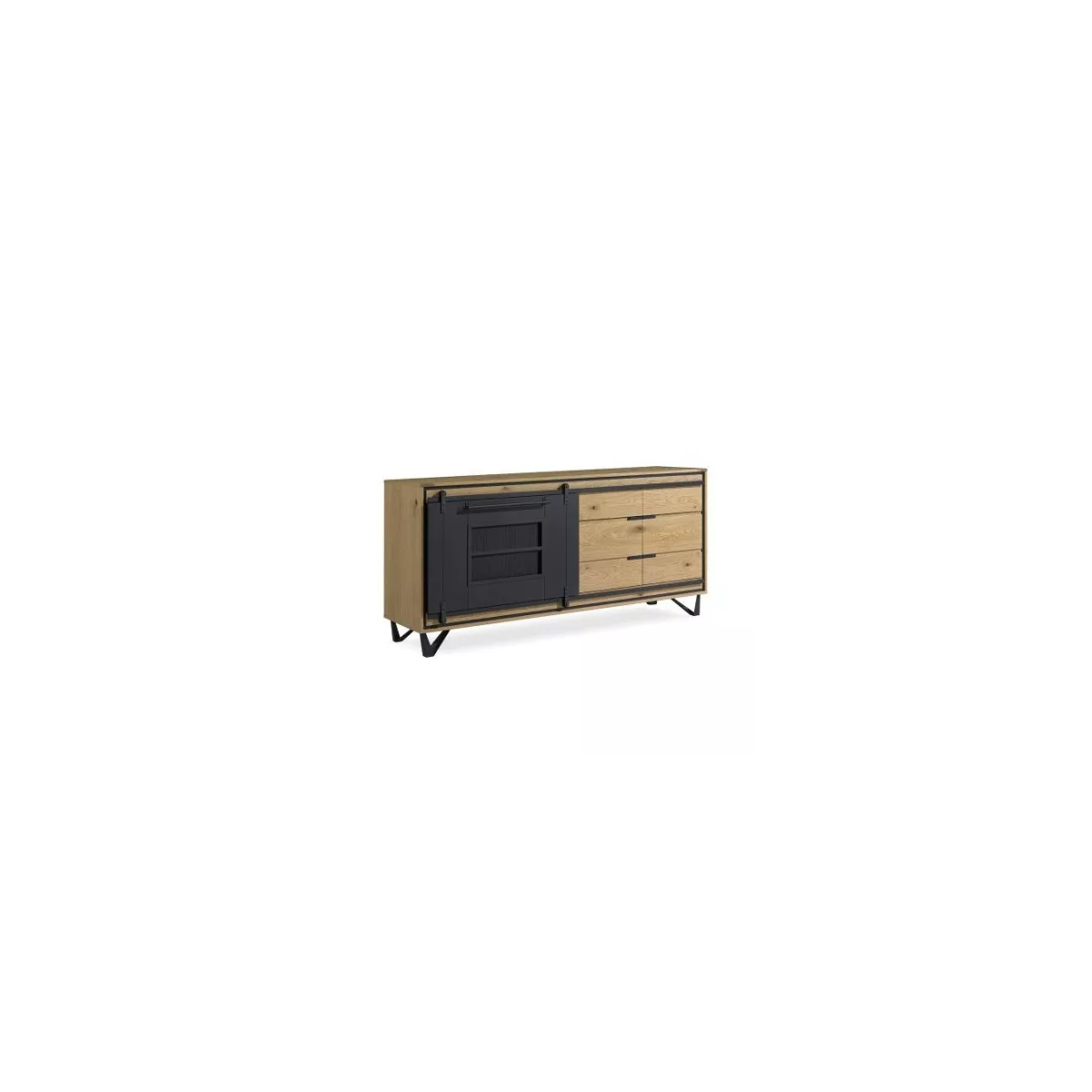 Bahut Sunset 3 Portes 1 Tiroir 230cm