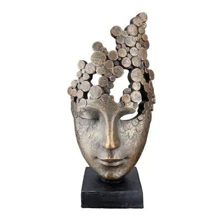 Sculpture Masque Visage H.32cm