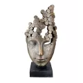 Sculpture Masque Visage H.32cm