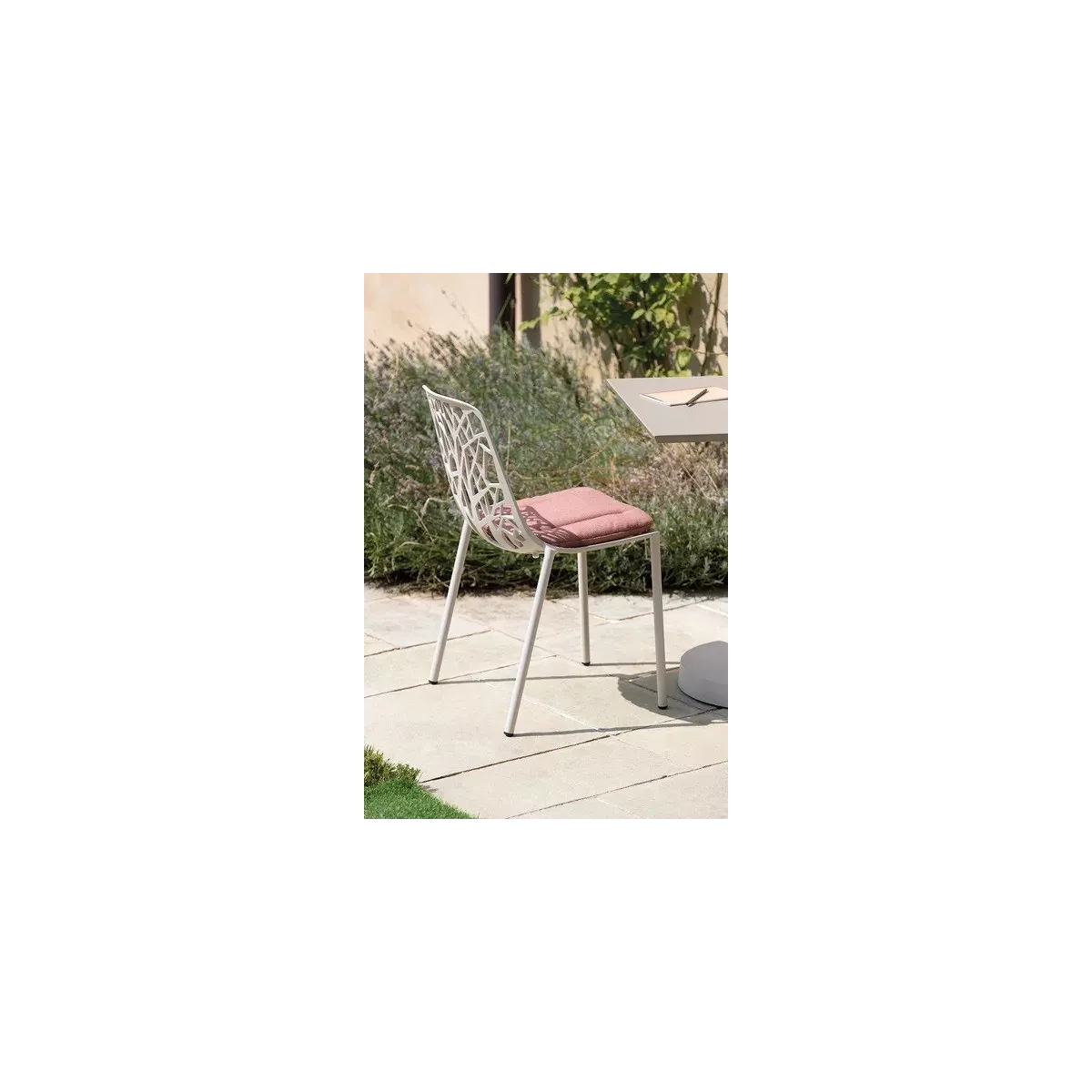 Chaise Aluminium Forest Gris Poudré