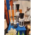 Vase Pomposo Rayé H.30cm
