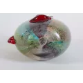 Vase Pâte de verre Visage Vista H33 cm