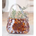 Vase Sac Pâte de verre H.22 cm