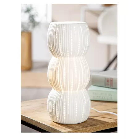 Lampe Porcelaine Falco H.28