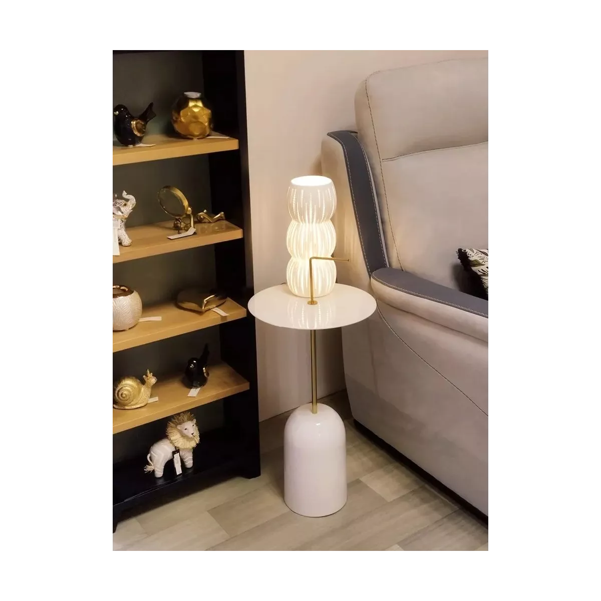 Lampe Porcelaine Falco H.28