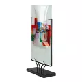 Vase Verre sur Socle Willou h49cm