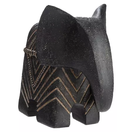 Eléphants Chore Noir 26x15