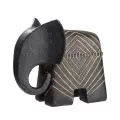 Eléphant Chore Noir 26x15