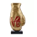 Sculpture Boxe Golden Love h65cm