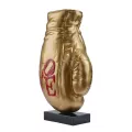 Sculpture Boxe Golden Love h65cm