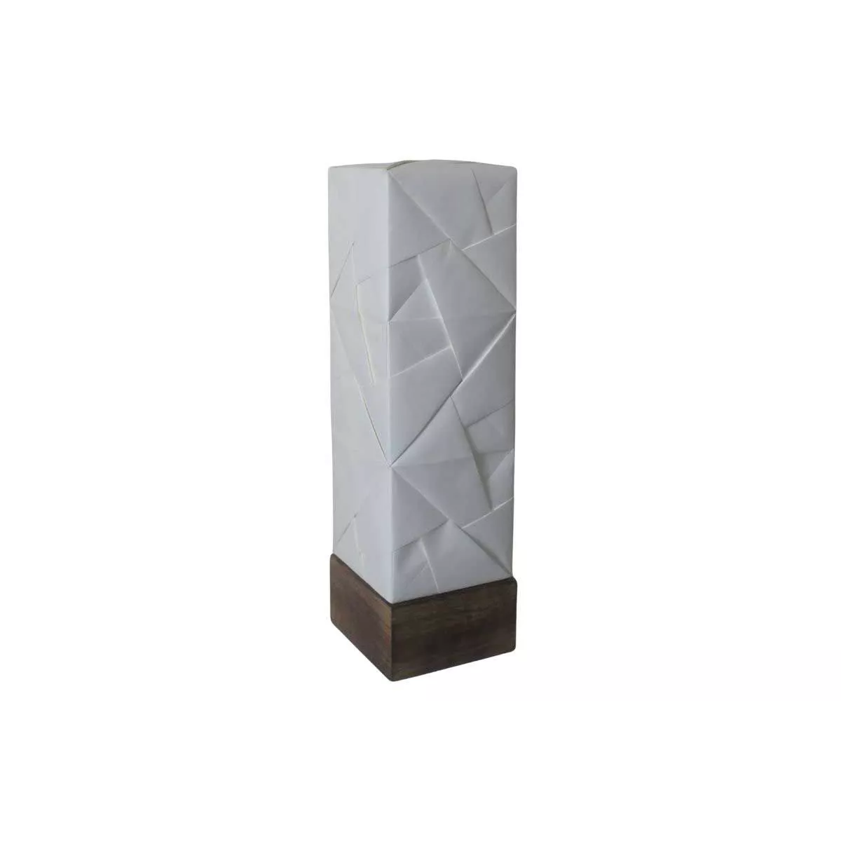 Lampe Origami Carrée H.42cm