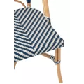 Chaise Bistrot Rotin Romy Bleue