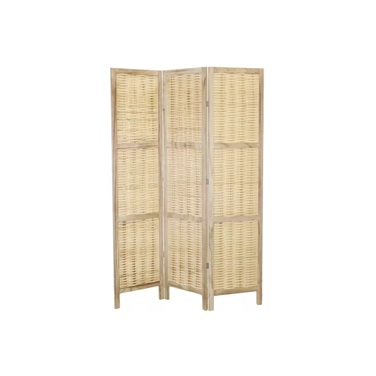 Paravent 3 pan en Pin Naturel