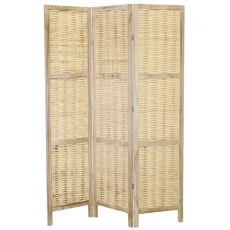 Paravent 3 pan en Pin Naturel