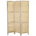 Paravent 3 pan en Pin Naturel
