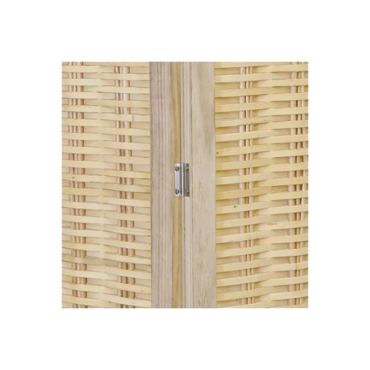 Paravent 3 pan en Pin Naturel