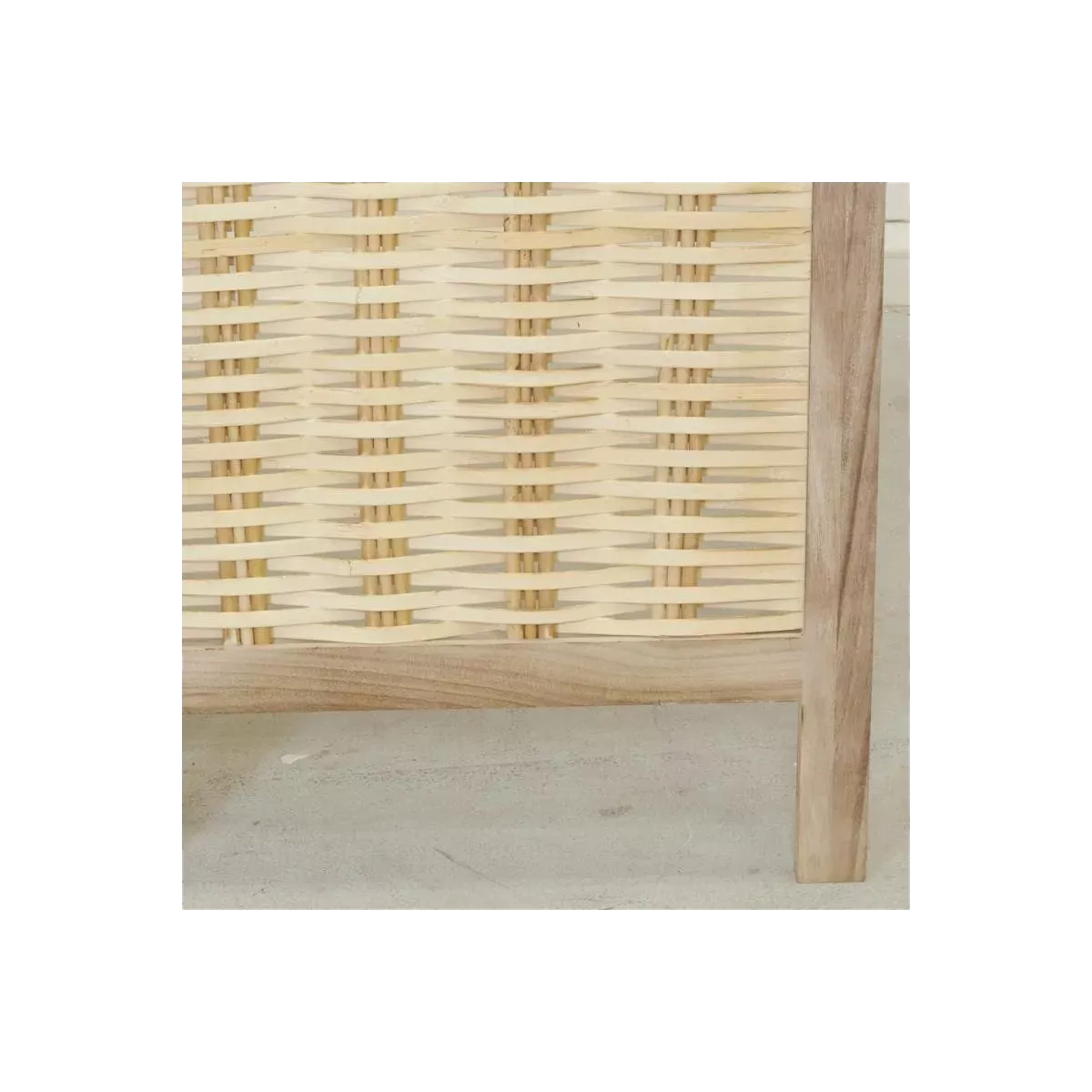 Paravent 3 pan en Pin Naturel