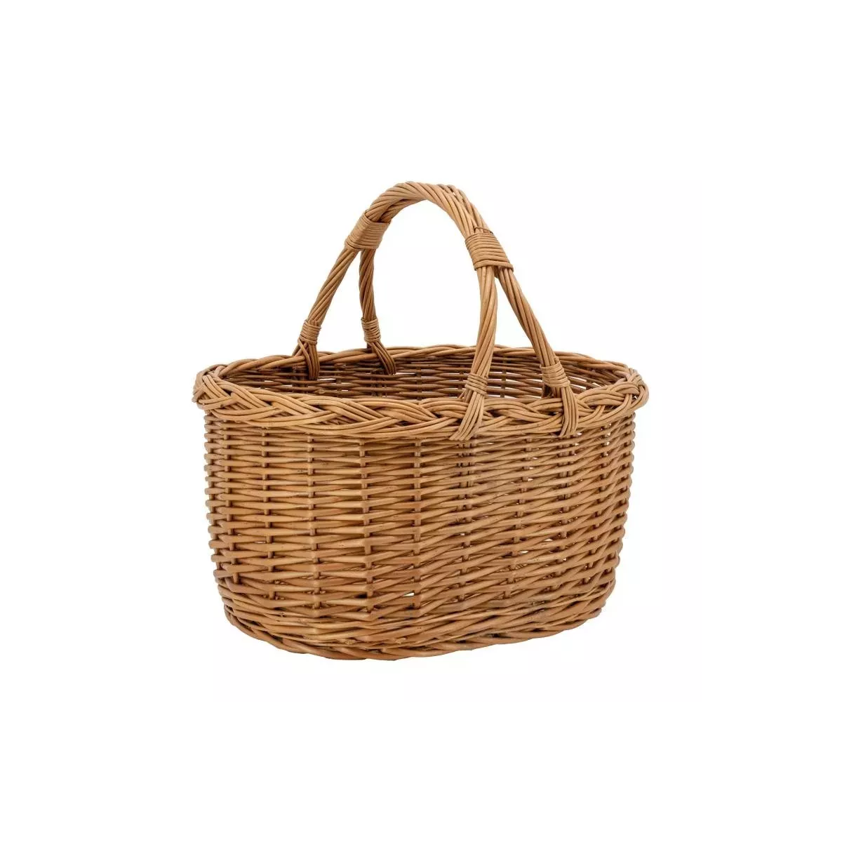 Panier Georges osier double anse