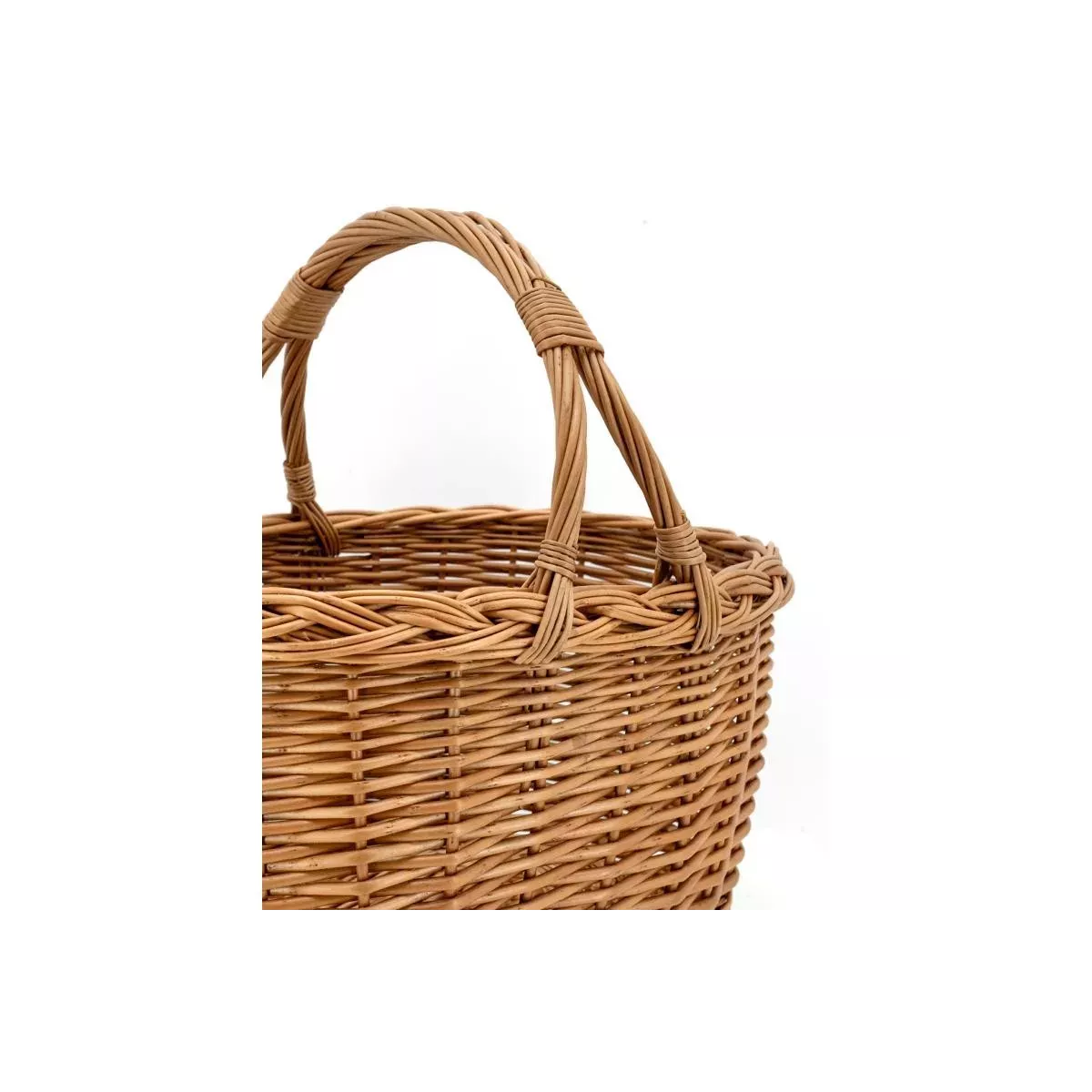 Panier Georges osier double anse