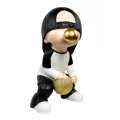 Statue Basketteur Street Casquette Noire H.63cm