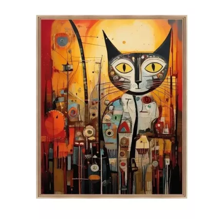 Tableau Chatelain Coloré Fin 50x60