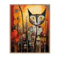 Tableau Chatelain Coloré Fin 50x60