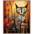 Tableau Chatelain Coloré Fin 50x60