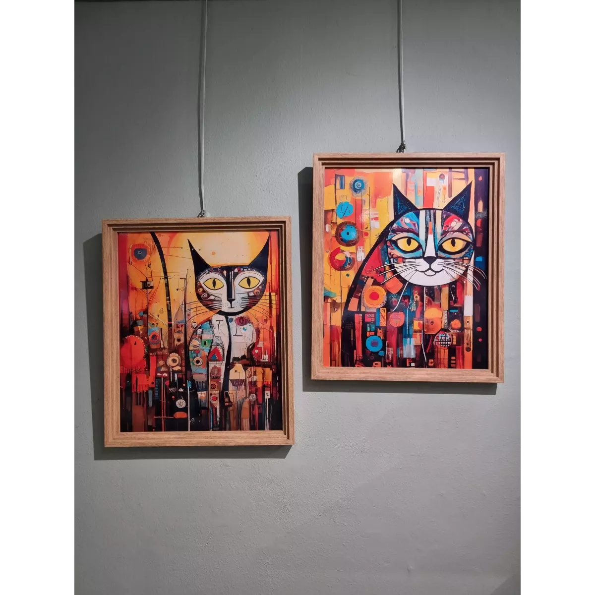 Tableau Chatelain Coloré Fin 50x60