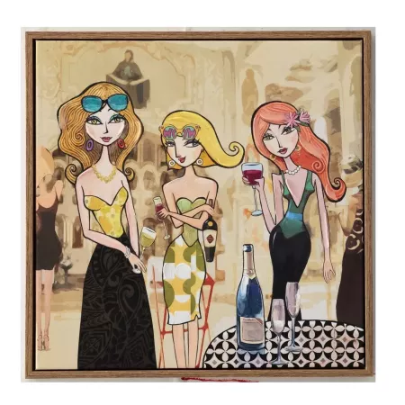 Tableau Les Divas du Soir I 60x60
