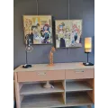 Tableau Les Divas du Soir I 60x60