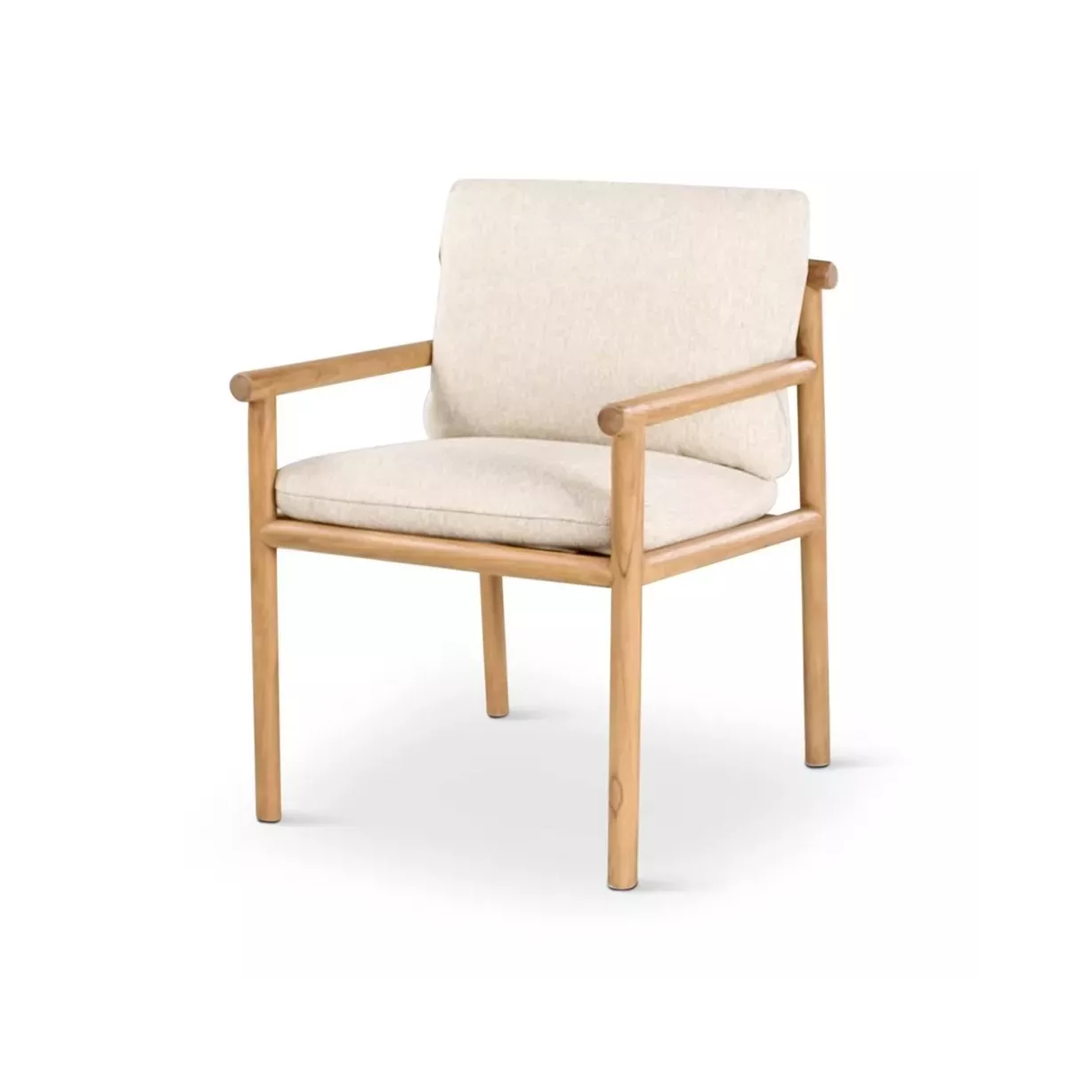 Fauteuil de Repas Kuro Teck Naturel