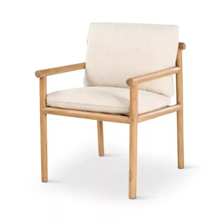 Fauteuil de Repas Kuro Teck Naturel