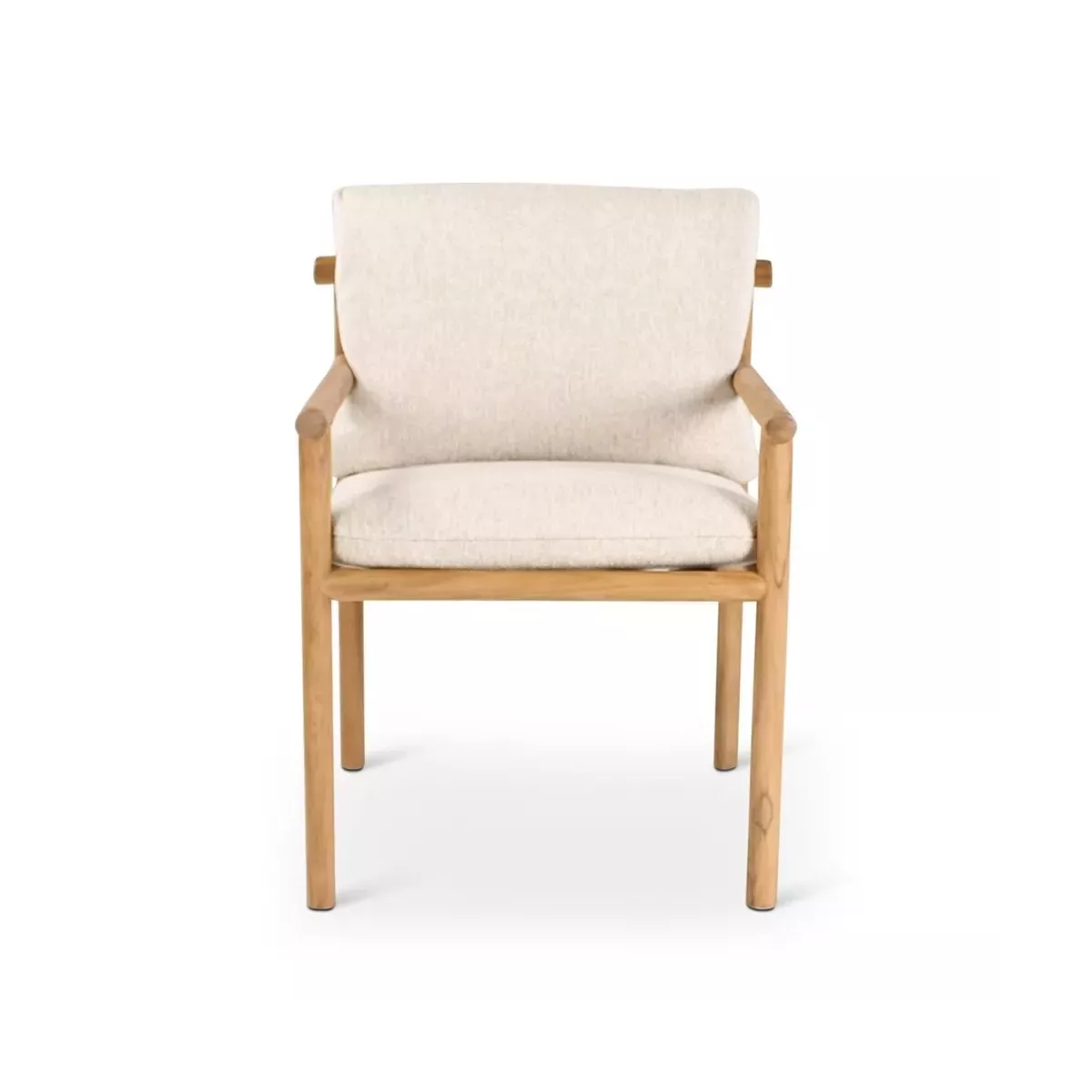 Fauteuil de Repas Kuro Teck Naturel