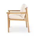 Fauteuil de Repas Kuro Teck Naturel