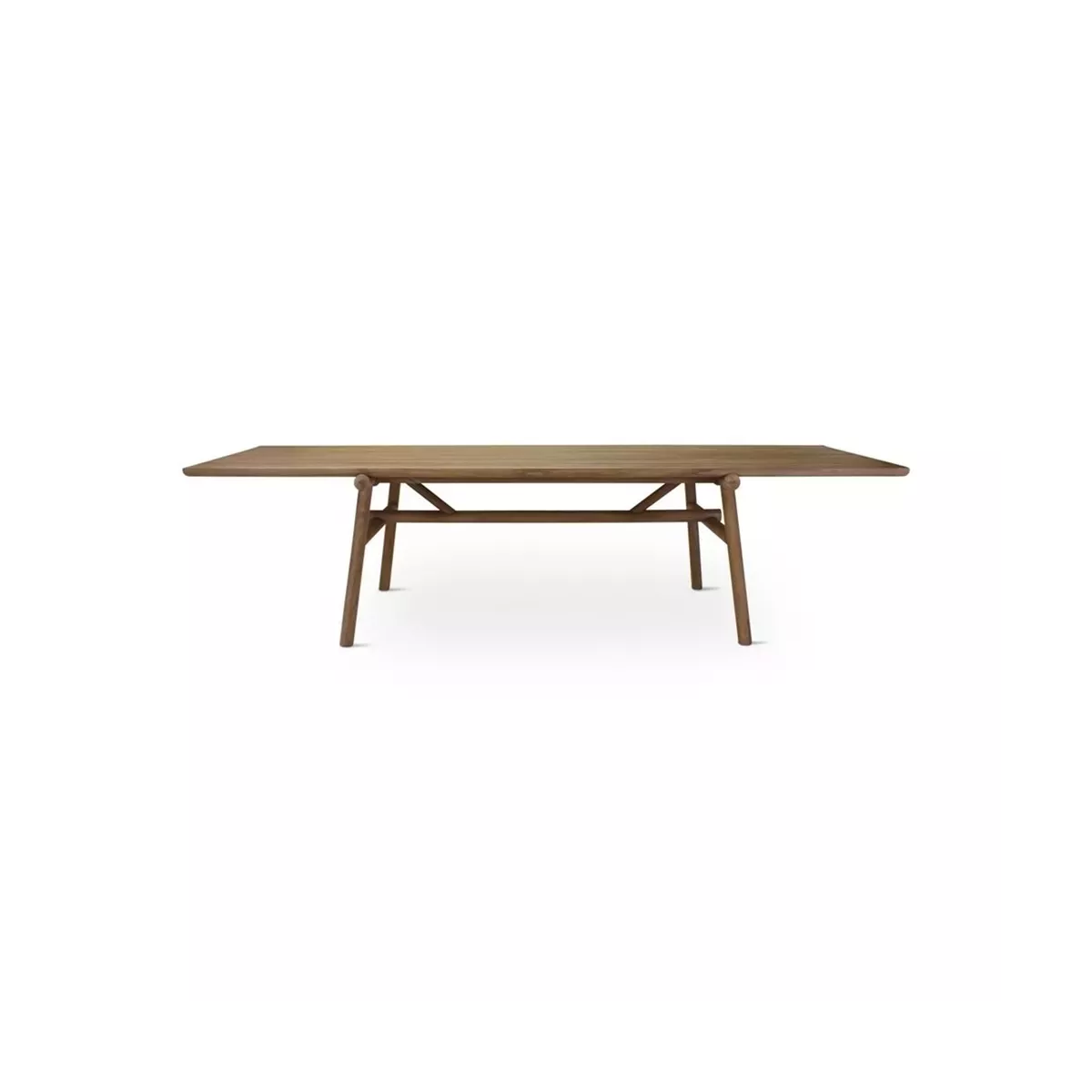 Table de repas Kuro 300x110 cm Teck Naturel