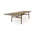 Table de repas Kuro 300x110 cm Teck Naturel