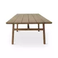 Table de repas Kuro 300x110 cm Teck Naturel