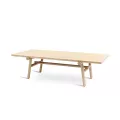 Table basse Teck Kuro 140x61cm Naturel