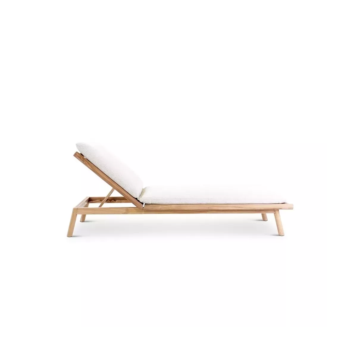 Chaise Longue en Teck Kuro