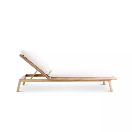 Chaise Longue en Teck Kuro