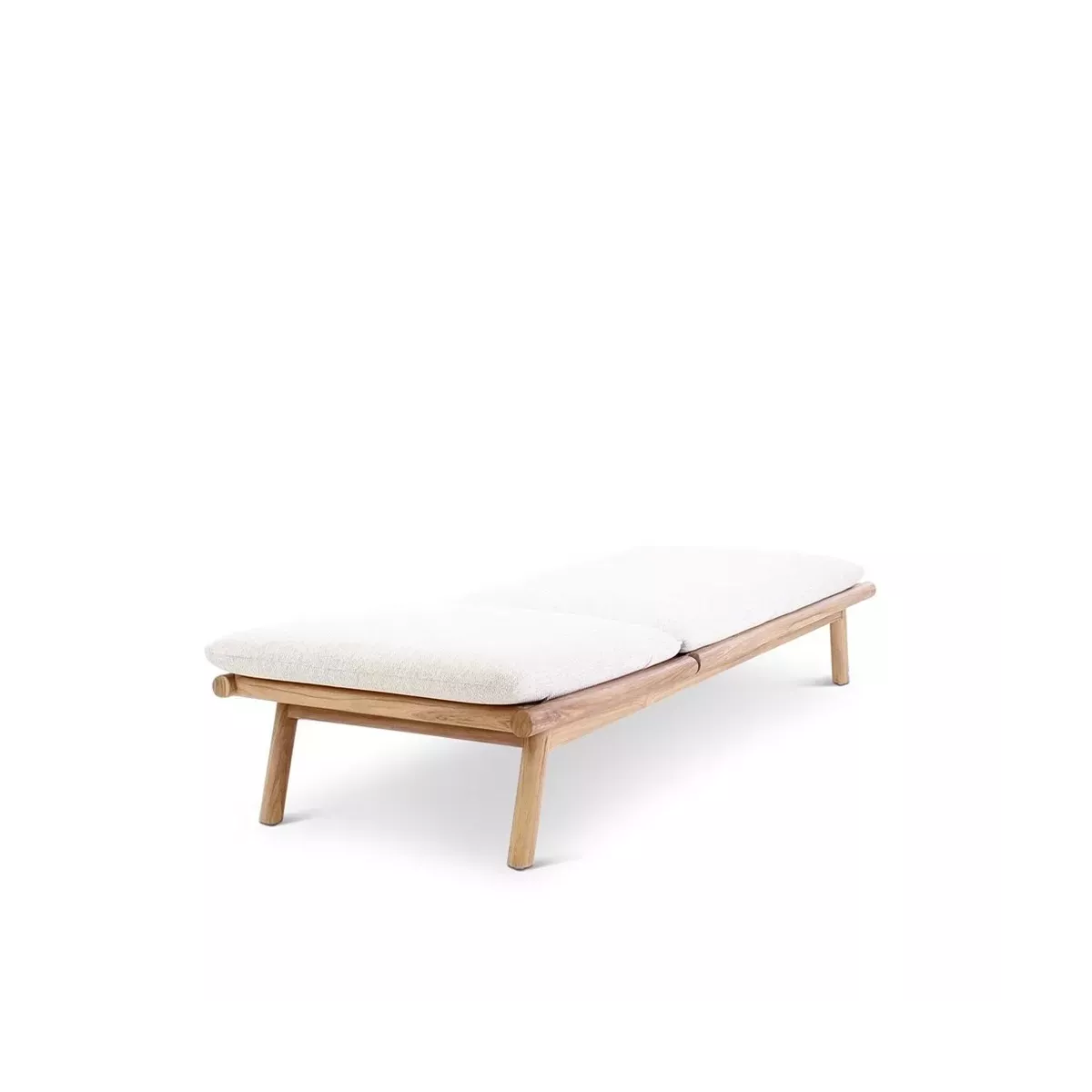 Chaise Longue en Teck Kuro