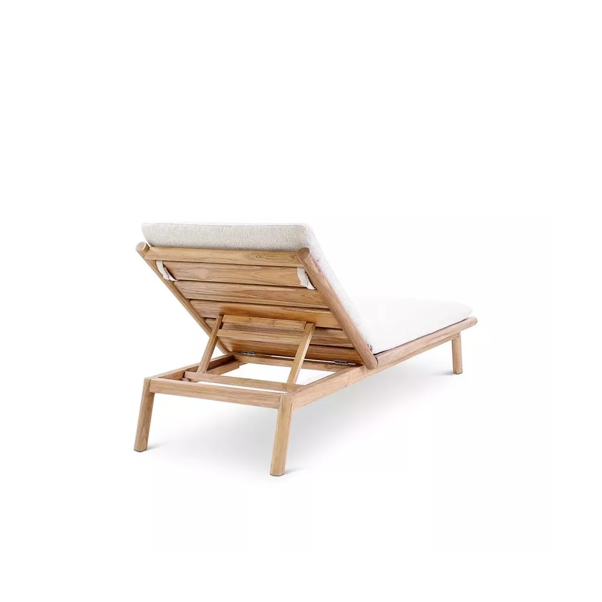 Chaise Longue en Teck Kuro