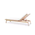 Chaise Longue en Teck Kuro