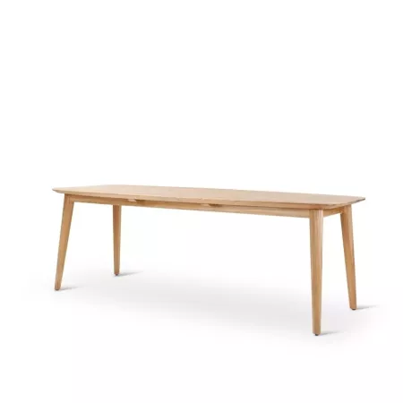 Table de repas Bodo Teck Naturel 220x100 cm
