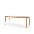Table de repas Bodo Teck Naturel 220x100 cm
