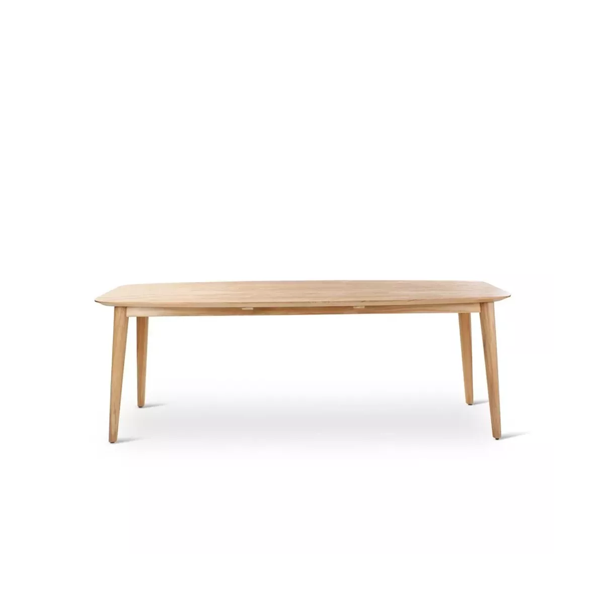 Table de repas Bodo Teck Naturel 220x100 cm